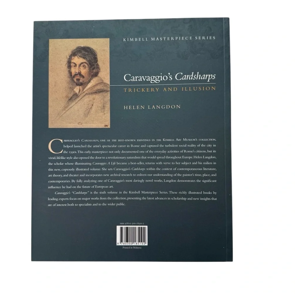 Caravaggio with 'Cardsharps: Trickery and Illusion' by Helen Langdon